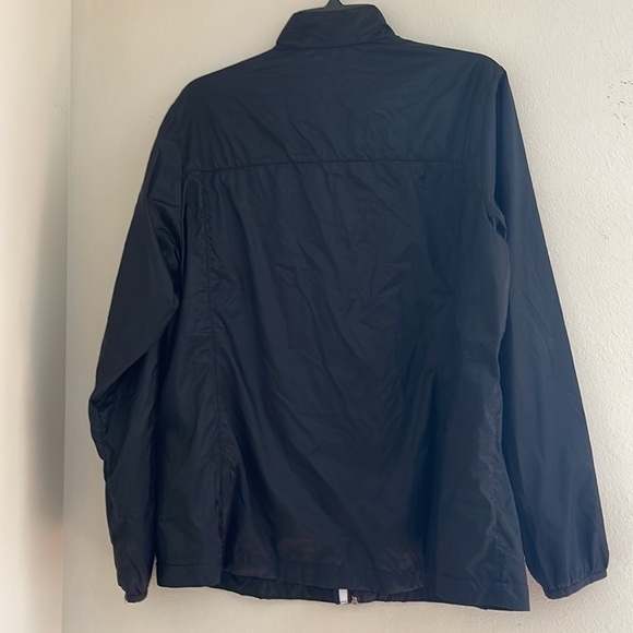 Lady Hagen black lightweight Windbreaker,lining zip up jacket size XL - Picture 4 of 10